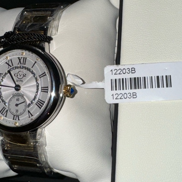 GEVRIL Diamond Swiss Quartz Watch with sapphire crystal - Picture 4 of 6